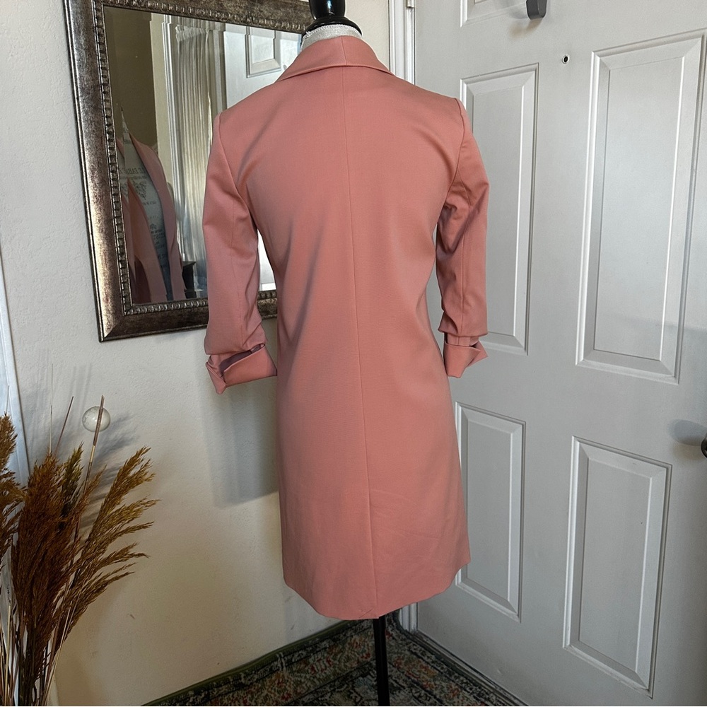 Alice + Olivia Dusty Pink Muriel Jacket - Picture 2 of 9